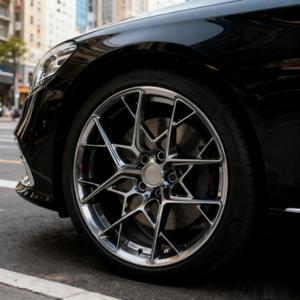 Ba Lan Lưới Nan 18 19 20 Nhôm Hợp Kim Xe Bánh Xe Vành Giả Mạo Bánh Xe Cho Mercedes W211 Với 25Mm & 30Mm Kết thúc - Product Image 3