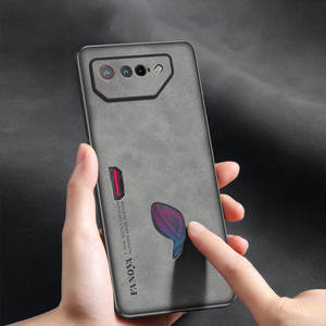 Para <span class=keywords><strong>Asus</strong></span> <span class=keywords><strong>ROG</strong></span> <span class=keywords><strong>Phone</strong></span> 8 7 6 <span class=keywords><strong>5</strong></span> 3 / <span class=keywords><strong>ROG</strong></span> <span class=keywords><strong>Phone</strong></span> 8 <span class=keywords><strong>Pro</strong></span> Funda de cuero PU Funda trasera dura a prueba de golpes Funda de silicona parachoques - Product Image 3