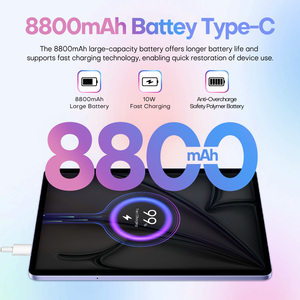 8 Pro Dual Sim Thẻ 4G 5G LTE 11 Inch Android 15 Máy Tính Bảng PC Điện Dung Phía Trước Máy Ảnh MTK Quad Core Wi-Fi Mới Dành Cho - Product Image 5