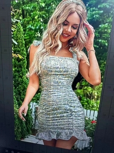Vestidos sexy para mujer, tops sexy para mujer, trajes, vestidos, estilos mixtos, tamaños mixtos, vestidos nuevos Top sexy novedoso <span class=keywords><strong>de</strong></span> marca - Product Image 6