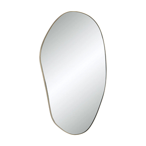 Decorazione della casa per il bagno, camera da letto, soggiorno, <span class=keywords><strong>ingresso</strong></span>, specchietti moderni a forma irregolare in metallo - Product Image 4