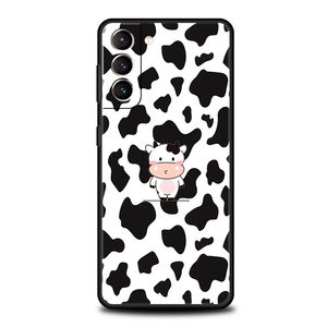 Coque de téléphone motif vache noire blanche pour Samsung Galaxy S24 S23 S22 S20 Ultra <span class=keywords><strong>S21</strong></span> <span class=keywords><strong>FE</strong></span> 5G S10 S9 Plus S10E housse en Silicone souple - Product Image 2