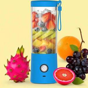 Household <b>appliances</b> Portable Mini Commercial Blender Car/Battery Power BPA-Free Container push button blender control blender - Product Image 1