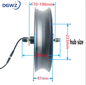 Kit de Conversión para Bicicleta Eléctrica con Motor de Rueda Trasera sin Engranajes de 20 Pulgadas (20x4.0, 20x4) para Neumáticos Anchos, 48V/52V, 1000W/1500W, Gran Venta - Product Image 6