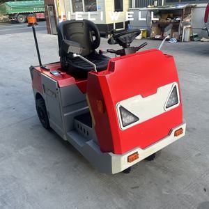 Elektrik çekme traktörü römorkör 3 tekerlekli 24v pil şarj çekici traktör römorku - Product Image 4