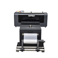 Máquina de impresión de camisetas por transferencia térmica, impresora de película de 30 Cm con cabezal F1080, doble plóter, Dtf