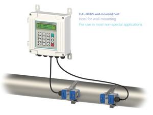 高精度DN20-DN100ポータブル超音波液体流量計DN50-DN700クランプハンドヘルド超音波水パイプライン流量計 - Product Image 6