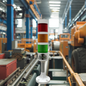 Torre di Segnalazione Industriale a LED ONN-M4-50P <span class=keywords><strong>AC</strong></span>/<span class=keywords><strong>DC</strong></span> 12V-220V 24V con Luce di Avvertimento e Cicalino, Indicatori Luminosi per Attrezzature - Product Image 3