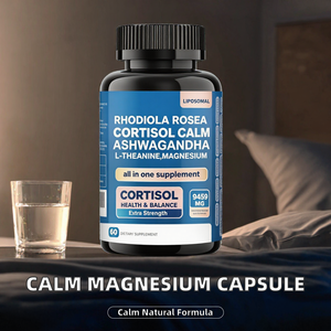 Cápsulas de Vitaminas Liposomales Todo en Uno para Adultos, Cápsulas de Magnesio con Ashwagandha, L-Teanina, Rhodiola, Equilibrio del Cortisol, Apoyo para Dormir - Product Image 2