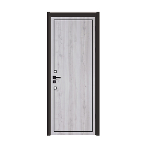 New Design WPC Material Door Waterproof <strong>Pvc</strong> Door Skin Toilet Bedroom Door - Product Image 5
