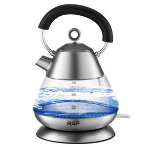 Hervidor de Agua Eléctrico de Vidrio de 1.5 L, Hervidor de Vidrio Económico, Hervidor de Agua Caliente Eléctrico para Oficina - Product Image 4
