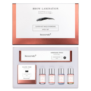 Kit de Lamination des Cils et des Sourcils, Crème Coréenne pour Lifting des Cils et des Sourcils, Kit de Lifting des Cils et des Sourcils et Kit de Teinture Personnalisable avec Noir - Product Image 4