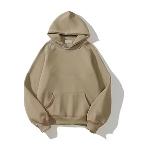 Sweat-shirt à capuche pour homme en molleton de coton 380 g/m² de qualité supérieure, coupe oversize, couleur unie, vierge, vente directe usine - Product Image 6