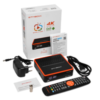 Meilleur Décodeur IPTV 4K Android DVB S2 à Chipset S905X3 Avec Wi-Fi Intégré, Support de Carte CA et Télécommande BT