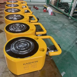 Cilindro hidráulico plano de acción simple de baja altura ENERPAC de 150 toneladas - Product Image 1