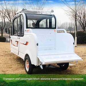 รถตุ๊กตุ๊กปี 2025 รถกระบะแบบปิด คุณภาพสูง สกู๊ตเตอร์ 3 ล้อ รถตุ๊กตุ๊กมอเตอร์ไซค์ รถสามล้อเครื่องยนต์ มอเตอร์ไร้แปรงถ่าน รถตุ๊กตุ๊กกระบะ - Product Image 2