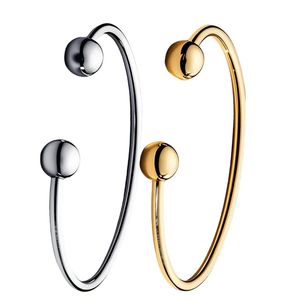 Nouveau Bracelet en Acier Inoxydable <span class=keywords><strong>INSC</strong></span> avec Perles, Anneau Lisse à Double Tête, Tendance FANKE pour Femme, Idéal Soirées 2026 - Product Image 2