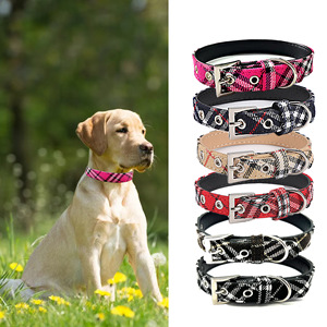 <span class=keywords><strong>Collar</strong></span> para mascotas Scottish <span class=keywords><strong>Gingham</strong></span> <span class=keywords><strong>Collar</strong></span> para perros Classic <span class=keywords><strong>Red</strong></span> Tan Twill <span class=keywords><strong>Dog</strong></span> Pet Supplies - Product Image 2