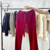 Vente en gros Ensemble d'occasion pour dames pour l'hiver Vêtements d'occasion décontractés élégants et chauds de bonne qualité pour femmes