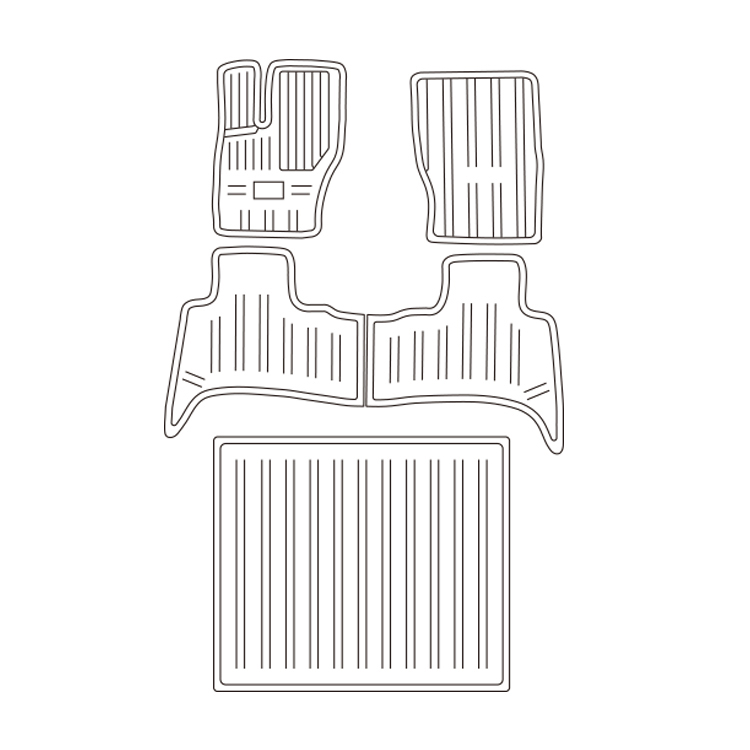 QT коврик прямые продажи с завода автомобильные аксессуары резиновые коврики для автомобиля Толстые пользовательские автомобильные коврики