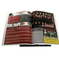 Service d'impression de livres personnalisés Broché Couverture souple Couleur Magazine Livre Catalogue Impression Chine Pas Cher