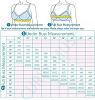 GRATIS MUSTER Übergrößen-BH mit Leicht Gepolsterter Latex-Innenfütterung, Flexibler Weicher Latex-Cup Komfortabler Verstellbarer Schulterriemen-BH