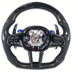 Volant en fibre de carbone pour BMW CS M1 M2 M3 M4 M5 M6 M340i CSL GTS F82 F80 F87 F90 G80 G82 Toyota A90 Gr Supra Mk4 Mk5 G80 - Product Image 4