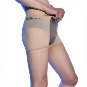 <span class=keywords><strong>Chaussettes</strong></span> invisibles <span class=keywords><strong>ultra</strong></span>-<span class=keywords><strong>fines</strong></span> Qinghe 0d, motif uni, bas pour hommes, boîte de nuit, discothèque, nylon couleur chair, ensemble noir - Product Image 1