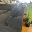 Sofá de dos plazas de Cachemira, asiento de <span class=keywords><strong>amor</strong></span> pequeño con 2 almohadas, patas cromadas doradas, mini sofá tapizado de 2 plazas - Product Image 5