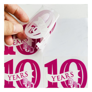 Vĩnh Viễn biểu tượng tùy chỉnh không thấm nước dính 3D UV chuyển dán cho kim loại kính chai nhựa hộp đóng gói - Product Image 2