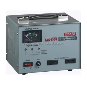 Hot SVC-1500VA Relay controlled automatic voltage regulator stabilizer electrical 1.5KVA single-phase AC LED display