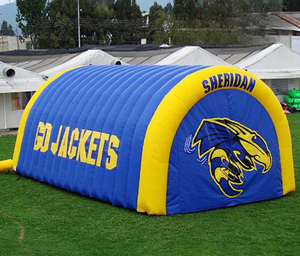 Tunnel Gonfiabile Sportivo per Ingresso, Tenda Personalizzata Gigante Nera per Maratona - Product Image 4