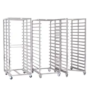 [Oem/Odm] Bakkerij Trolley 6/9/10/18/20 Laag Voor Bakplaat/Pan Aanpasbaar