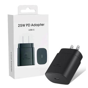 Adaptateur <span class=keywords><strong>portable</strong></span> avec câble PD 3.0 Prise murale 25W TA800 Chargeur USB C super rapide pour <span class=keywords><strong>Samsung</strong></span> Galaxy S24 S23 - Product Image 4