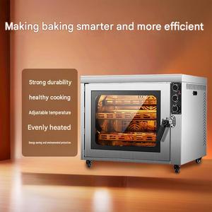 Horno Eléctrico Multiusos de Acero Inoxidable 250C, Asador de Convección <span class=keywords><strong>para</strong></span> <span class=keywords><strong>Pollo</strong></span>, Pescado, Cerdo, Ganso - Product Image 4