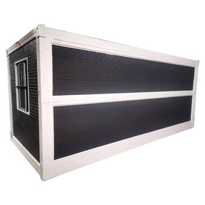 Golden Supplier Producto Listo para enviar Casa contenedor plegable para hoteles Casas pequeñas con paneles sándwich de baño - Product Image 5