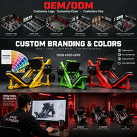 Machine d'entraînement multifonctionnelle FRS OEM pour la musculation et le renforcement musculaire, usage commercial, personnalisable, salle de sport 3D complète