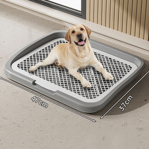 2025 Neues Produkt zum Trainieren von Hunden zum Toiletten haustier mit Säulen schublade Indoor Flat Type Poop Basin Grid Design Hunde toilette - Product Image 5