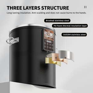 WINNERS-Cuiseur à <span class=keywords><strong>Riz</strong></span> Électrique en Acier Inoxydable, 45L, Prise d'Eau Automatique et Drainage, Contrôle Intelligent - Product Image 3