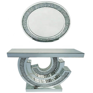 Table <span class=keywords><strong>Console</strong></span> octogonale <span class=keywords><strong>convertible</strong></span> du fabricant chinois Diamant Verre simple Couloir Appartement Atelier Blanchisserie - Product Image 6