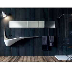 Lavabo in porcellana Vanity 2026 con rubinetto UPC, lavabo in <span class=keywords><strong>Corian</strong></span> Solid Surface per <span class=keywords><strong>bagno</strong></span> - Product Image 3