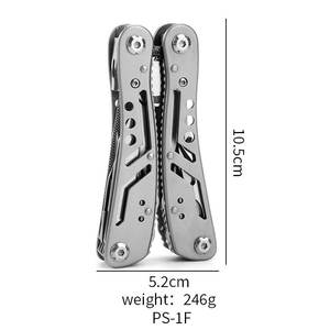 Pince multifonction portable en acier inoxydable 420, couteau de poche d'urgence pour le camping en extérieur, fonctions de coupe et de sertissage de <span class=keywords><strong>circlips</strong></span> - Product Image 4