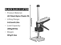 Outil de levage de carreaux en céramique industrielle DIY, plaque en ABS, bras ergonomique, réglage de la hauteur, fonctionnalités de nivellement, OEM/ODM pris en charge
