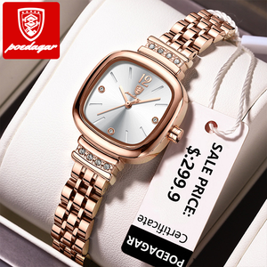 Marchio di lusso in acciaio inox orologio in pelle da uomo orologio da polso Fas