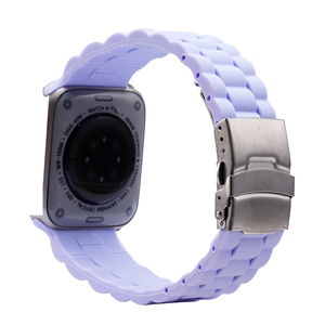 OEM/ODM YUNSE, nuevos productos, correa de reloj deportiva de silicona resistente al agua, pulsera de goma suave, correa de reloj con hebilla desplegable - Product Image 6