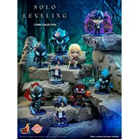 Оригинальный набор коллекционных фигурок Hot Toys Solo Leveling COSBI, 8 шт., в закрытой упаковке, милые мини-фигурки аниме-персонажей, настольный коллекционный подарок