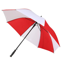 Parapluie de golf 8 baleines personnalisable avec logo, pour homme, à manche long et droit, double usage (soleil et pluie), idéal pour cadeaux publicitaires et d'affaires