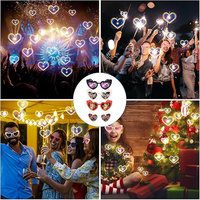 Lunettes de soleil à effet de diffraction en forme de cœur, à prix abordable, pour des effets d'amour et de changement de couleur, idéales pour les soirées rave et les fêtes