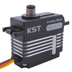 KST X15-1208 Mini Motor Sin Núcleo HV para Helicópteros y Barcos RC, 13.5Kgf.cm de Alto Torque, 0.07s Cíclico, Material Metálico - Product Image 1