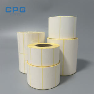 Étiquettes thermiques en gros de haute qualité, autocollantes, avec revêtement supérieur, 50x30mm, résistantes à l'huile, pour l'inventaire - Product Image 1